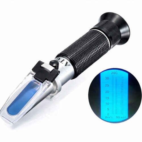 refraktométer emulzió